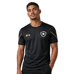 Camisa do Botafogo Auriflama Gloriosa Black Braziline - Masculina - Foto 2