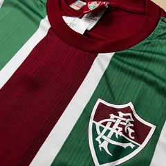 Camisa do Fluminense Somar Tricolor Listrada Braziline - Masculina - Foto 3
