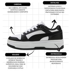 Tênis Feminino Puma Rebound Femme Low - Foto 5