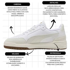 Tênis Unissex Puma Shuffle Downtown Og - Foto 3