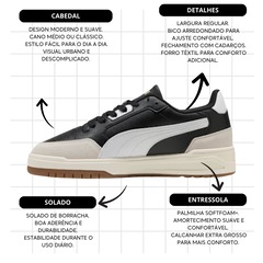 Tênis Unissex Puma Shuffle Downtown Og - Foto 5