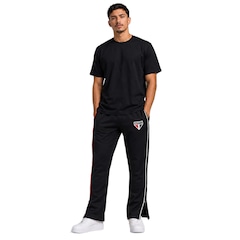 Calça do São Paulo Ela Tricolor Flex Braziline - Masculina - Foto 2