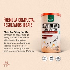 Nutrify CleanPro Whey Zero Lactose 450g - Foto 6
