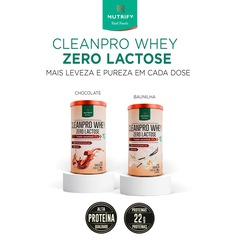 Nutrify CleanPro Whey Zero Lactose 450g - Foto 7