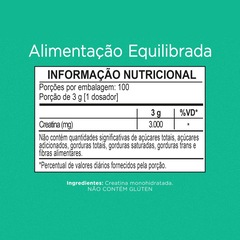 Nutrify Creatine Monohidratada Sabor Neutro 300g - Foto 8