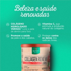 Nutrify Collagen Renew 300g - Pele, Cabelo e Unhas - Foto 5