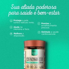 Nutrify Coenzima Q10 200mg com Vitamina E 60 Caps - Foto 3