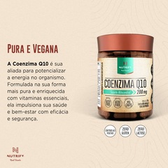 Nutrify Coenzima Q10 200mg com Vitamina E 60 Caps - Foto 5
