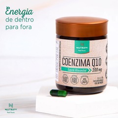 Nutrify Coenzima Q10 200mg com Vitamina E 60 Caps - Foto 7