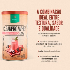 Nutrify Proteína CleanPro Whey 450g - Foto 1