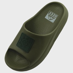 Chinelo Reef Slide On Rybrcan Olive - Masculino - Foto 4
