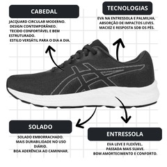 Tênis Feminino Asics Ugoki - Foto 5