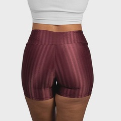 Shorts Selene 3d Super Elastano Bordo Feminino - Foto 2