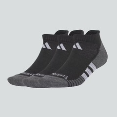 Kit 3 Pares de Meia adidas Cano Baixo Climacool Performance Adulto - Foto 1