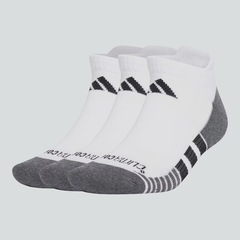 Kit 3 Pares de Meia adidas Cano Baixo Climacool Performance Adulto - Foto 1
