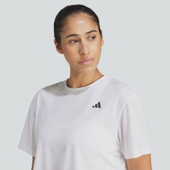 Camiseta adidas Treino Boxy Essentials Feminina - Foto 1