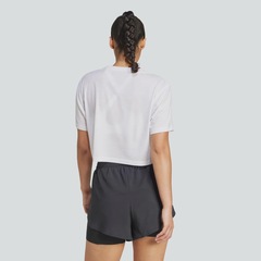 Camiseta adidas Treino Boxy Essentials Feminina - Foto 3