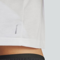 Camiseta adidas Treino Boxy Essentials Feminina - Foto 4