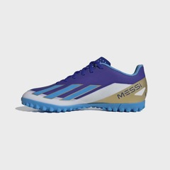 Chuteira Society Adulto adidas X Crazyfast Club Messi - Foto 3