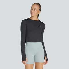 Camiseta Manga Longa adidas Essentials Feminina - Foto 1