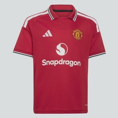 Camisa Manchester United Home 2026/27 adidas Infantil - Foto 7