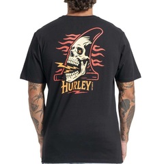 Camiseta Hurley Surf Skull SM27 Masculina - Foto 2