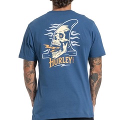 Camiseta Hurley Surf Skull SM27 Masculina - Foto 2