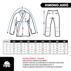 Kimono de Judô MKS Extra Heavy Masculino - Foto 2