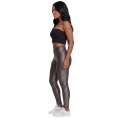 Conjunto Fitness Top Faixa Tube e Calça New Zig Vekyo Feminino - Foto 2
