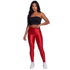 Conjunto Fitness Top Faixa Tube e Calça New Zig Vekyo Feminino - Foto 1