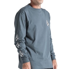 Camiseta Manga Longa Volcom Iconic Masculina - Foto 3