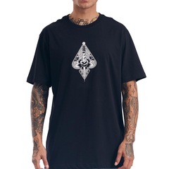Camiseta MCD Espada Adaga Rosa SM27 Masculina - Foto 1