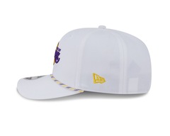Bone New Era 9SEVENTY Strech Snap NBA Los Angeles Lakers Masculino - Foto 5