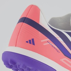 Chuteira Society Infantil adidas F50 Hyperfast Club - Foto 6