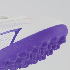 Chuteira Society Infantil adidas F50 Hyperfast Club - Foto 8