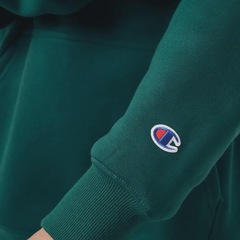 Blusão de Moletom Champion Crewnek Athletic Mini Script Masculino - Foto 4