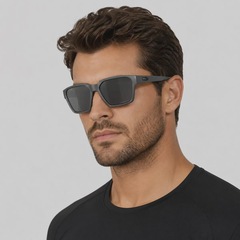 Óculos de Sol Unissex Oakley Briza Steel Prizm - Foto 6