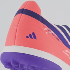 Chuteira Society Adulto adidas F50 Hyperfast Club TF - Foto 6