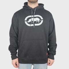 Moletom Canguru Fechado Logo Frontal - ECKO UNLTD - Masculino - Foto 1