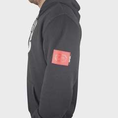 Moletom Canguru Fechado Logo Frontal - ECKO UNLTD - Masculino - Foto 3