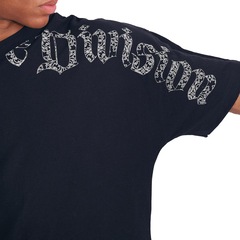 Camiseta MCD Box Fit Manga Japonesa Caligrafitti Masculina - Foto 4