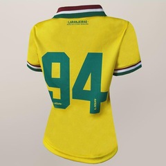 Camiseta Fluminense Brasil 1994 Liga Retro Feminina - Foto 2