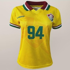 Camiseta Fluminense Brasil 1994 Liga Retro Feminina - Foto 3