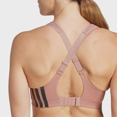 Top Adidas Design Alto Suporte Tlrd Impact Feminino - Foto 4