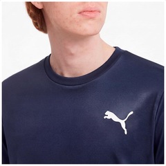 Camiseta Puma ESS Small Logo Poly Tee Masculina - Foto 3