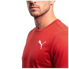 Camiseta Puma ESS Small Logo Poly Tee Masculina - Foto 3
