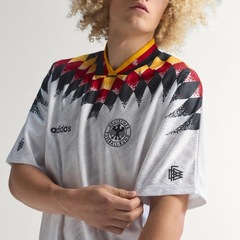 Camisa da Alemanha Uniforme 1 1994 Retrô adidas Masculina - Foto 6