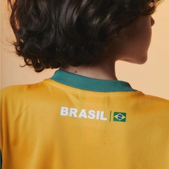 Camisa do Brasil Dengo Braziline Infantil - Foto 3