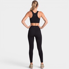 Calça Legging Lupo LSport Seamless Ondas Feminina - Foto 2