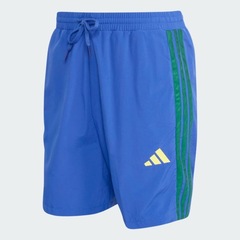 Short adidas Chelsea 3 Listras Brasil Masculino - Foto 6